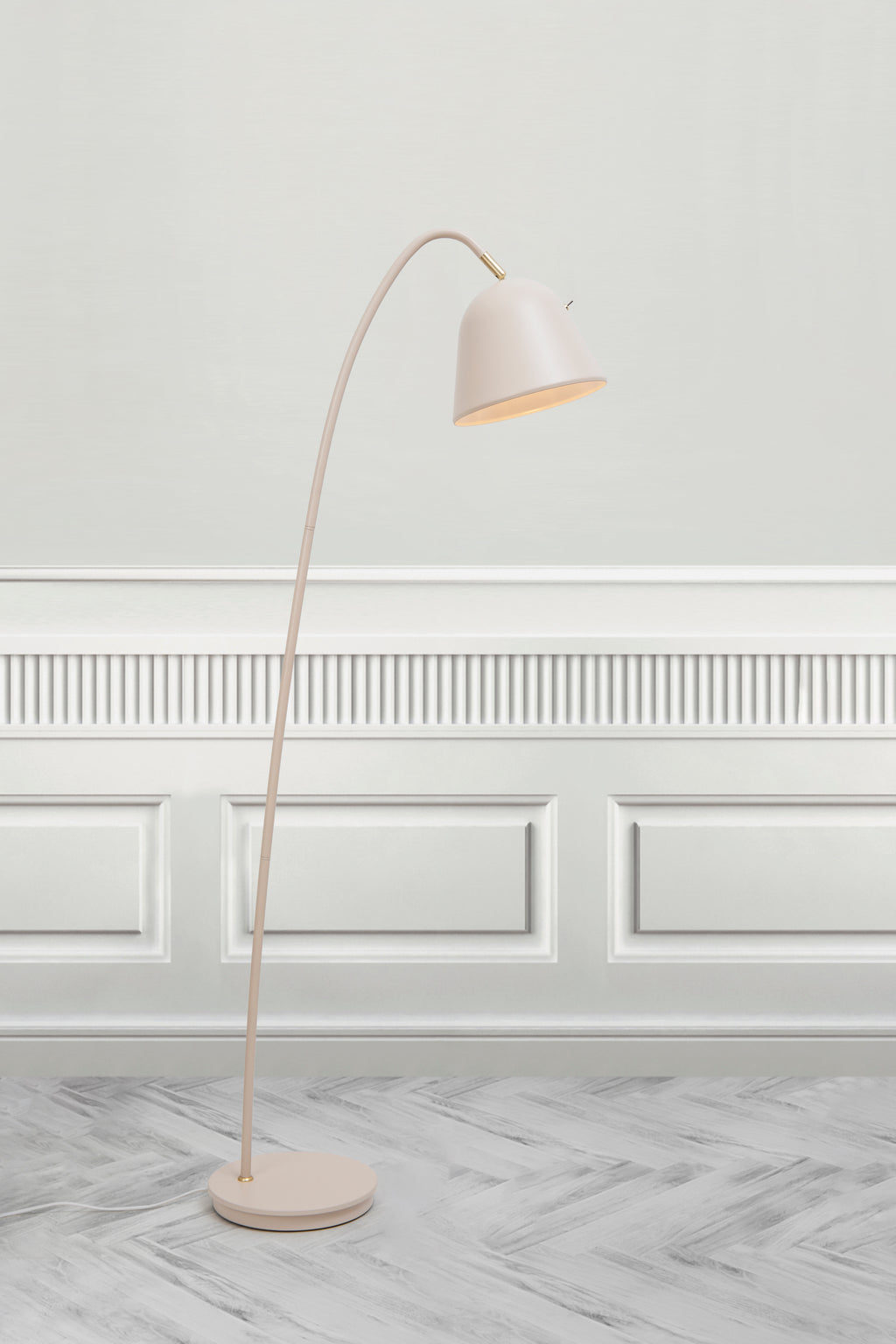 Fleur Floor Lamp, Beige