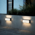 Fluctus 28 Outdoor Wall Light, Black