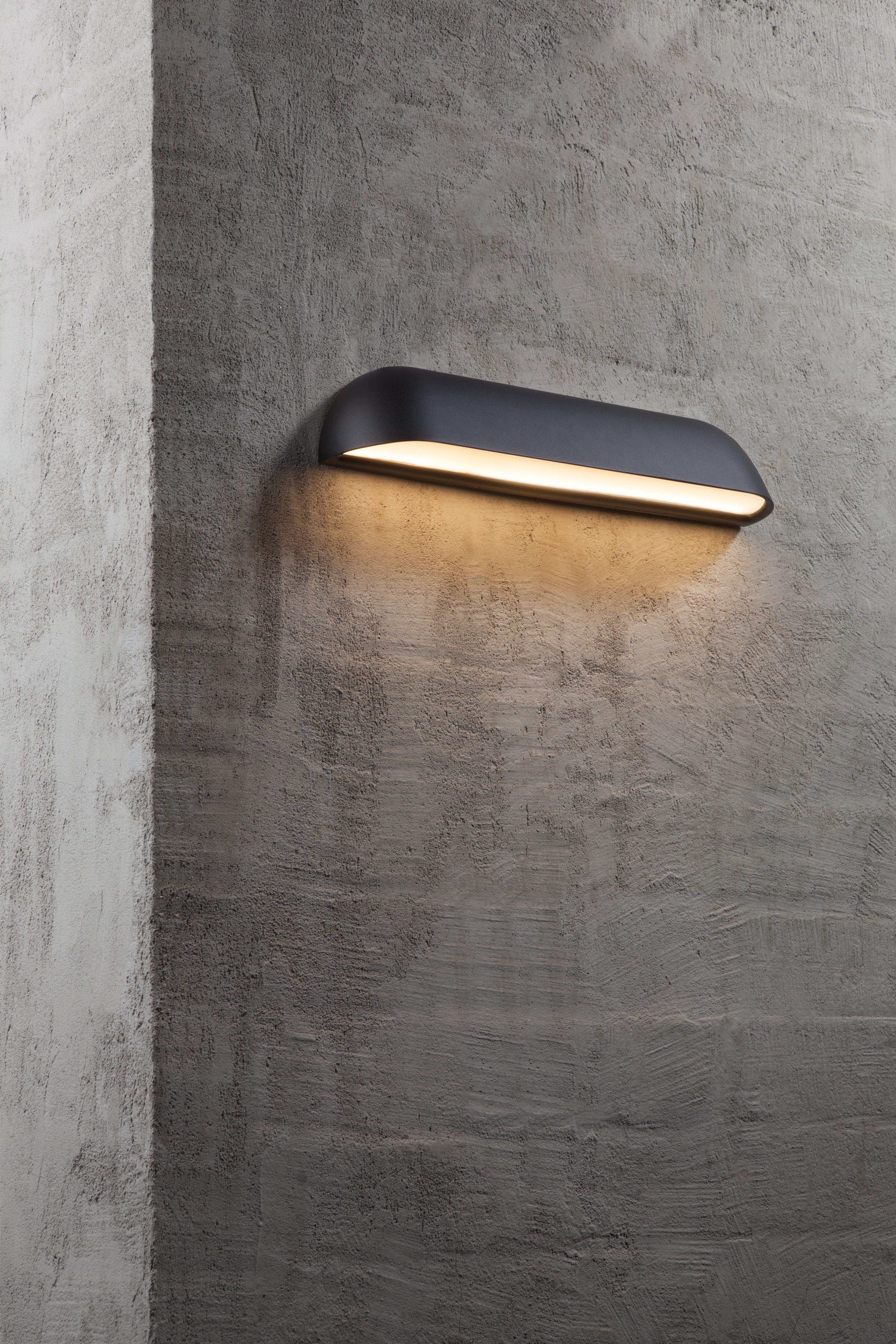 Front 36 LED Wall Light, Black
