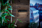 Front 36 LED Wall Light, Black