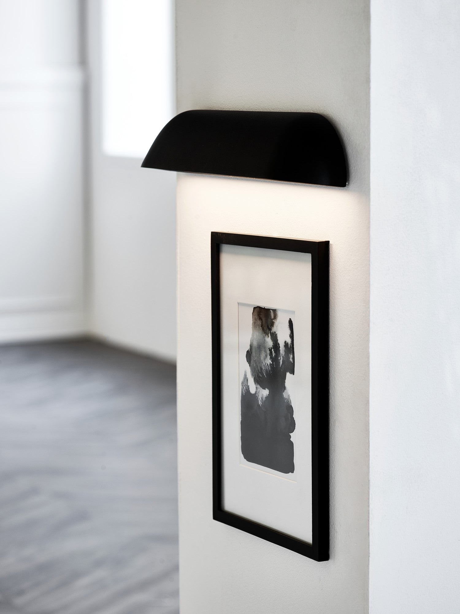 Front 36 LED Wall Light, Black