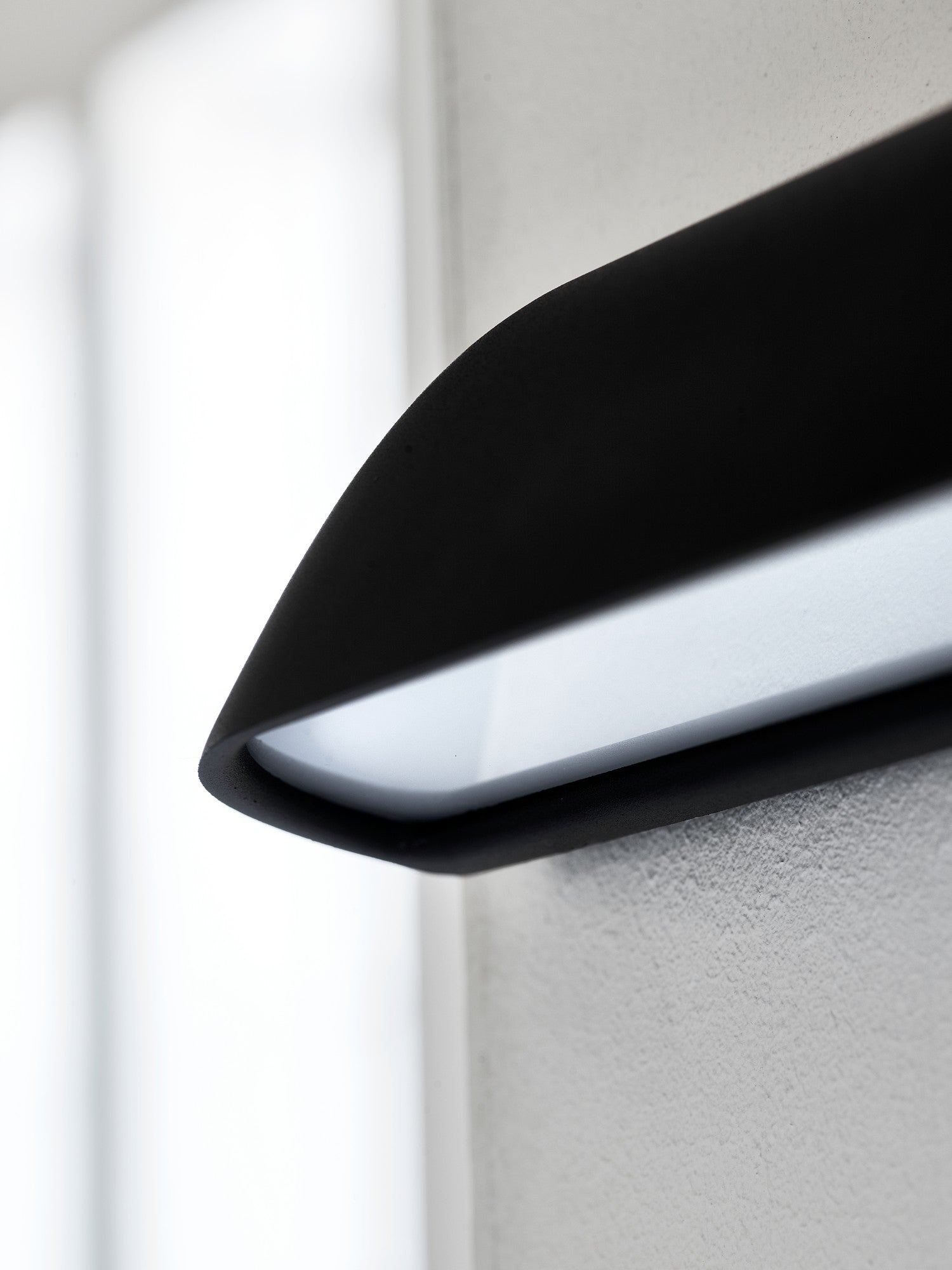 Front 36 LED Wall Light, Black