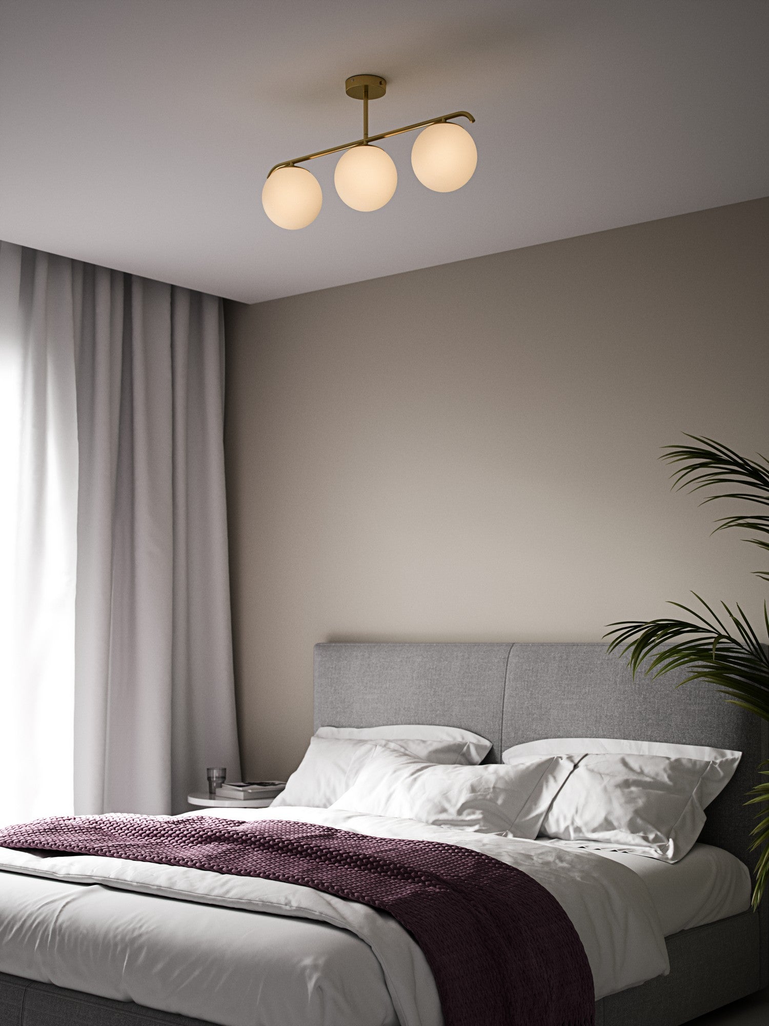 Grant 3-Light Ceiling Light