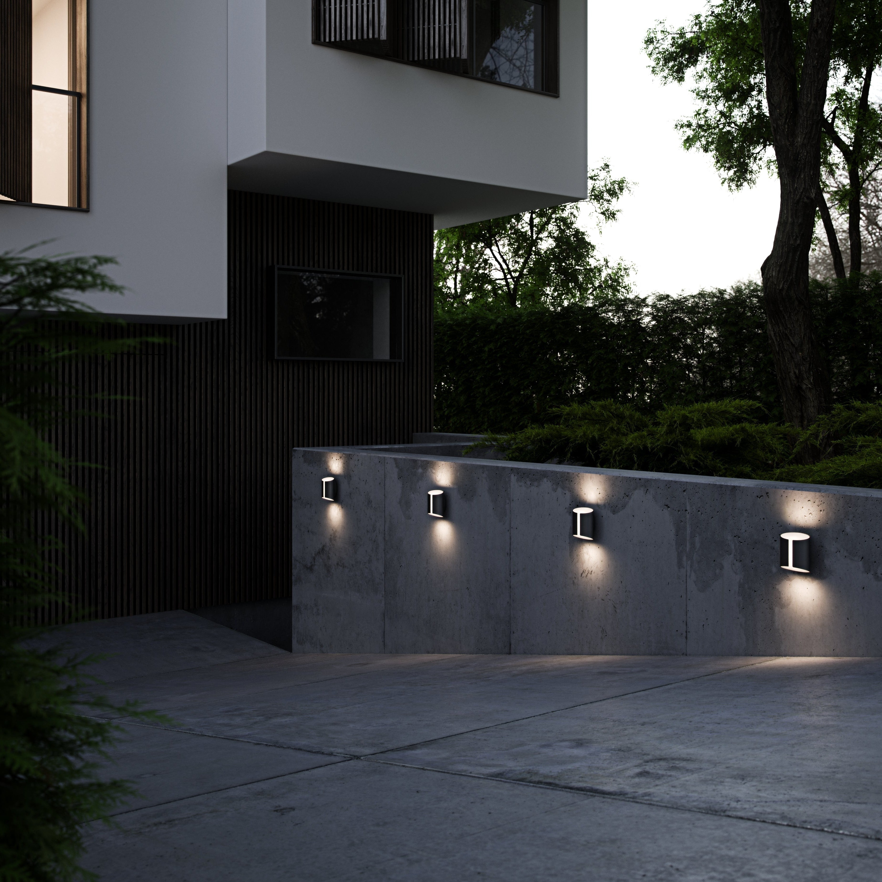 Grip Smart Wall Light, Black
