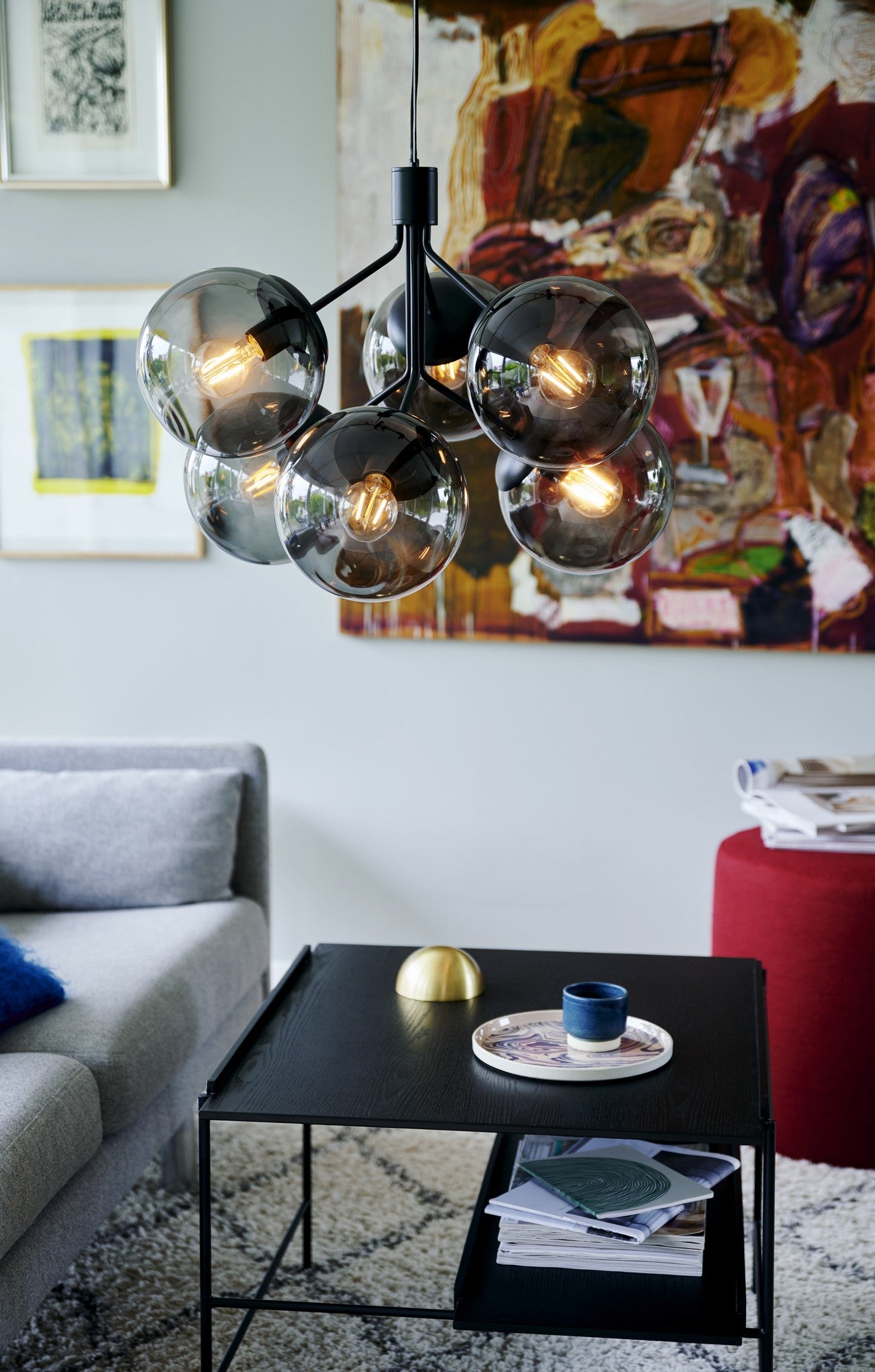 Ivona 6 Arm Ceiling Light