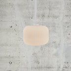 Milford 30 Pendant Light, Opal/White