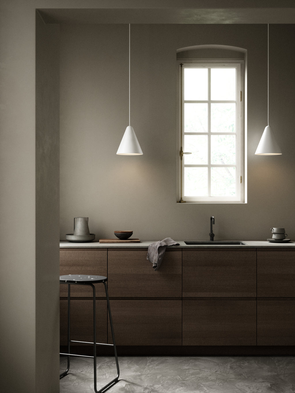 Nono 23 Pendant Light, White