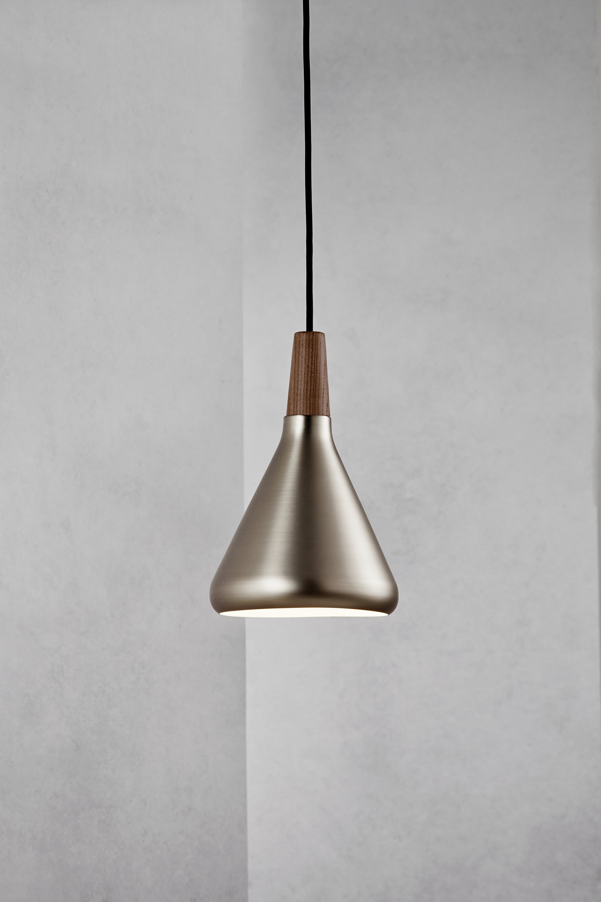 Nori 18 Pendant Light, Brushed Steel