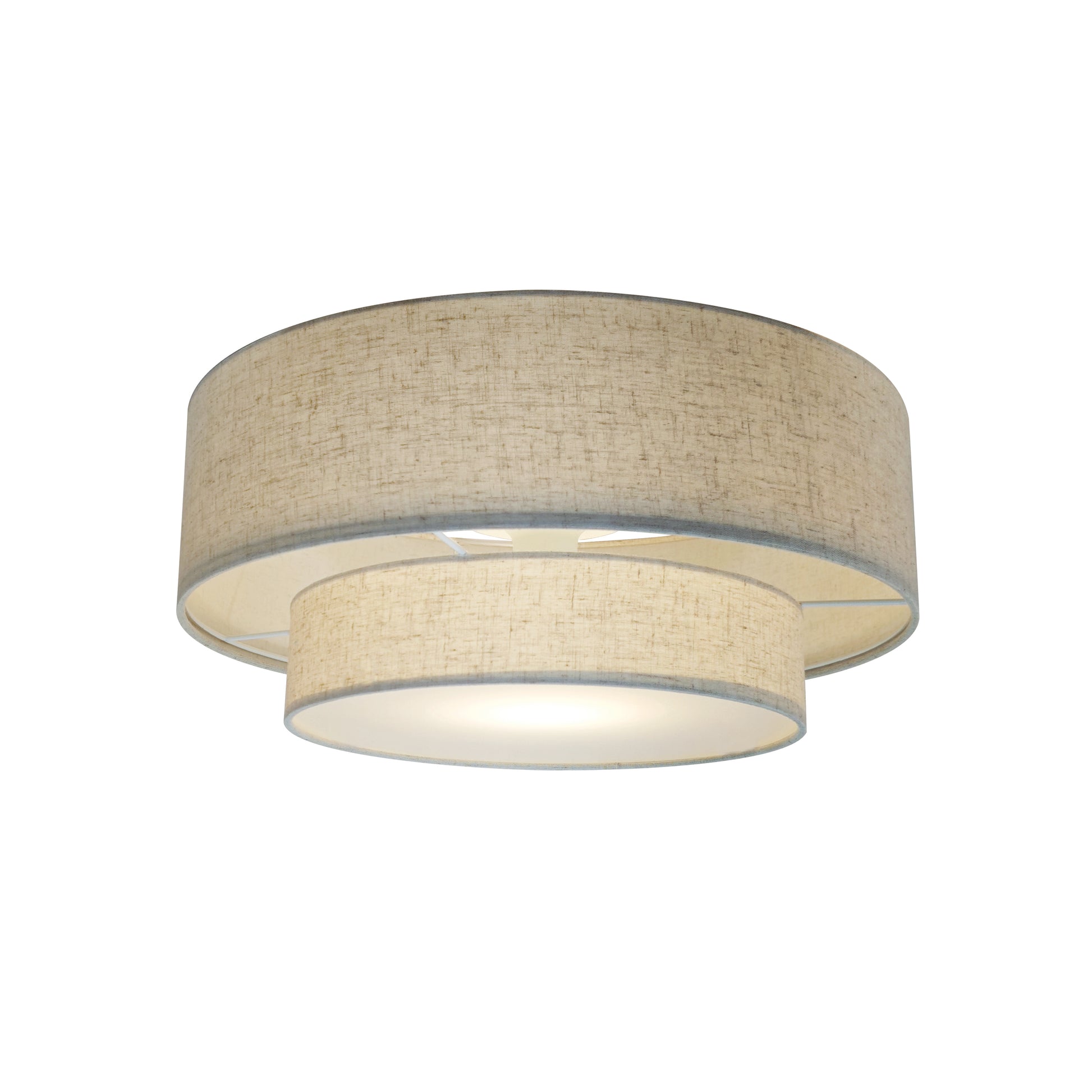 Malodin Flush Ceiling Light, Beige