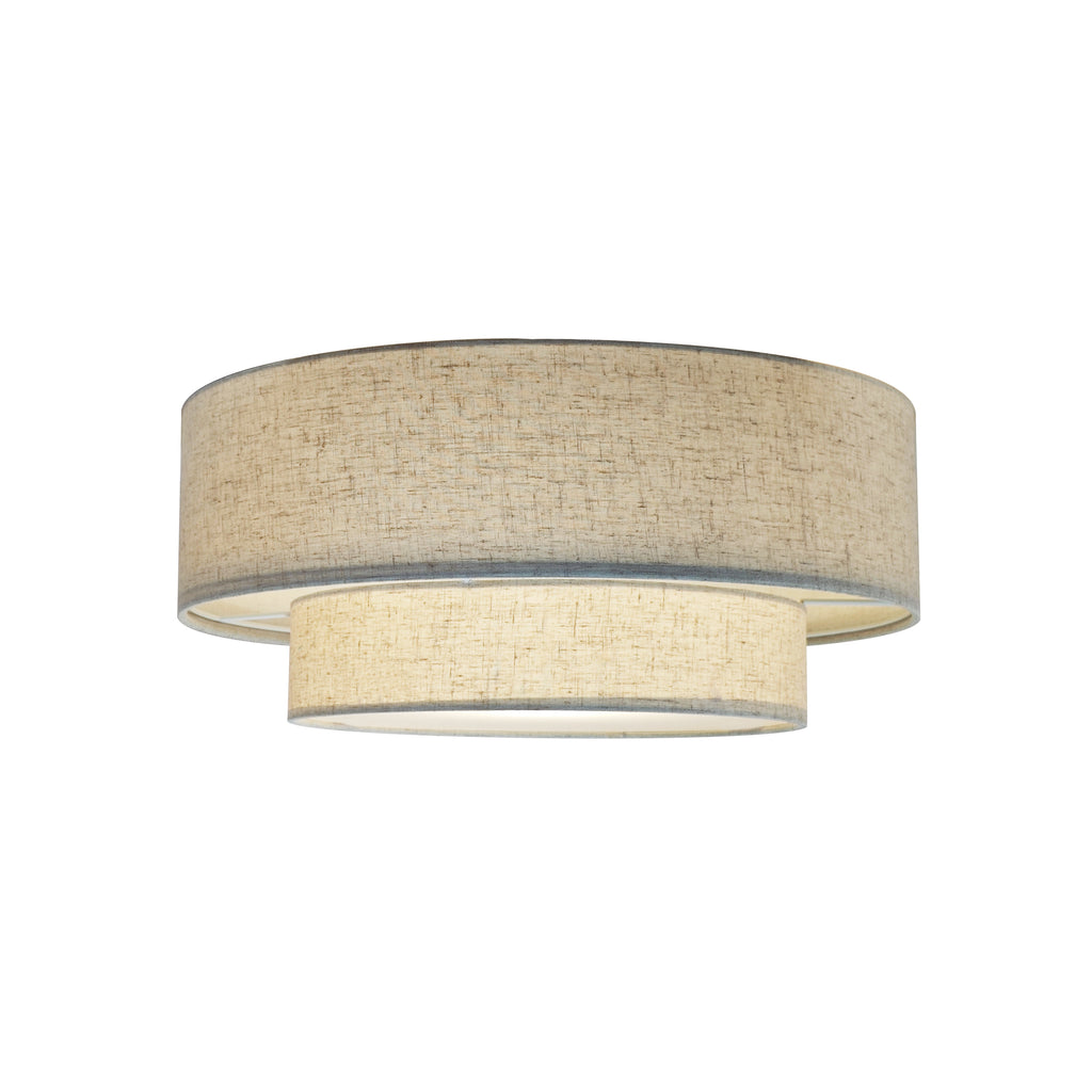Malodin Flush Ceiling Light, Beige