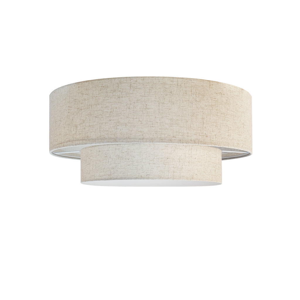 Malodin Flush Ceiling Light, Beige