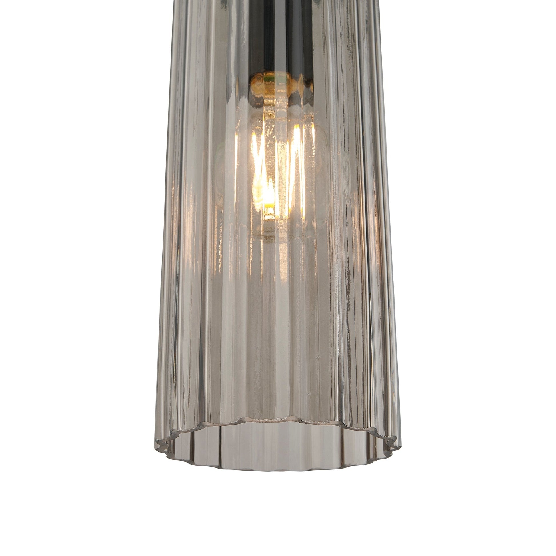 Nordlux Miella Smoked Glass Pendant Light – Lampsy