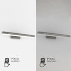 Otis 60 LED Bathroom Wall Light, Nickel