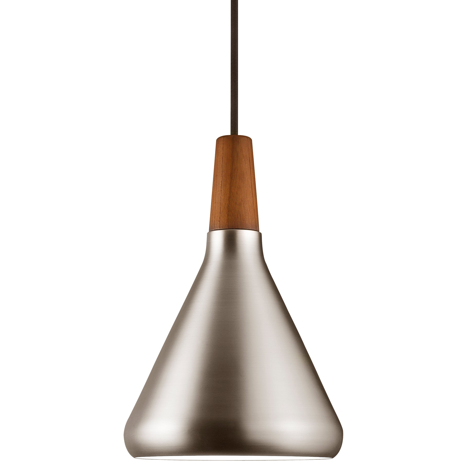 Nori 18 Pendant Light, Brushed Steel