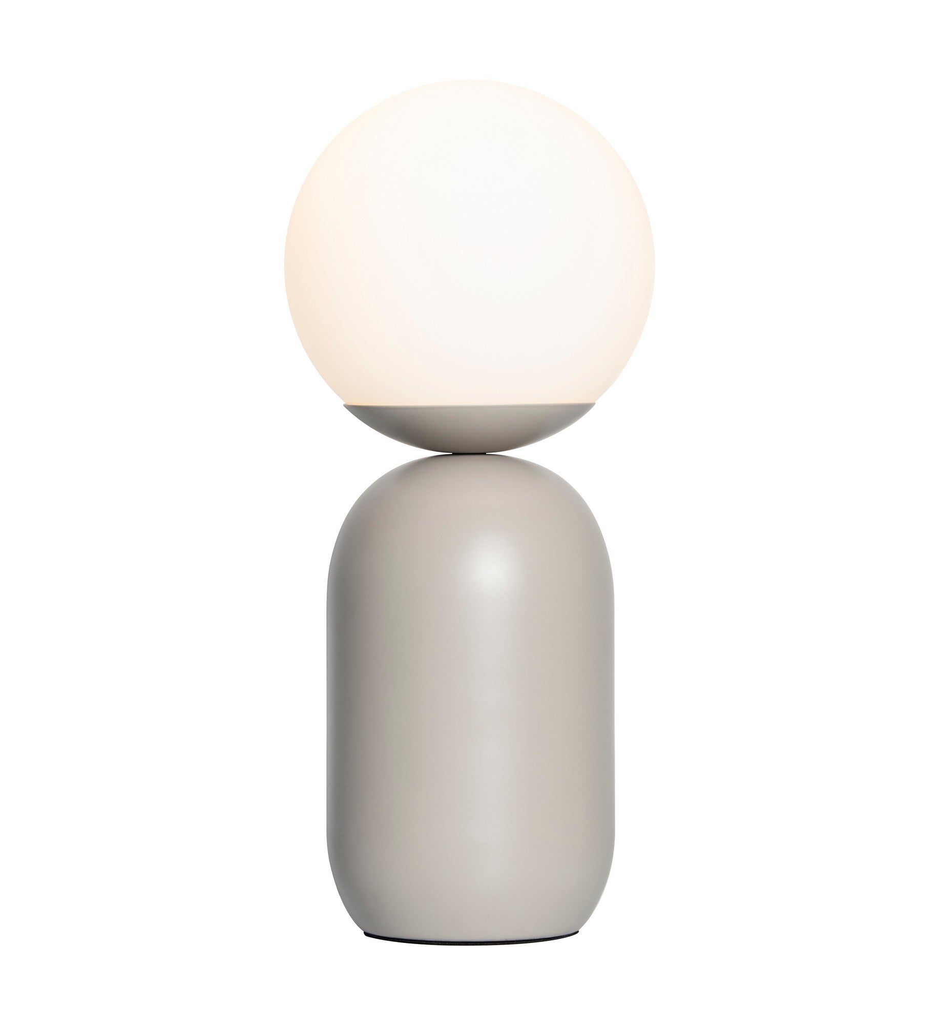 Notti Frosted Glass Globe Table Lamp