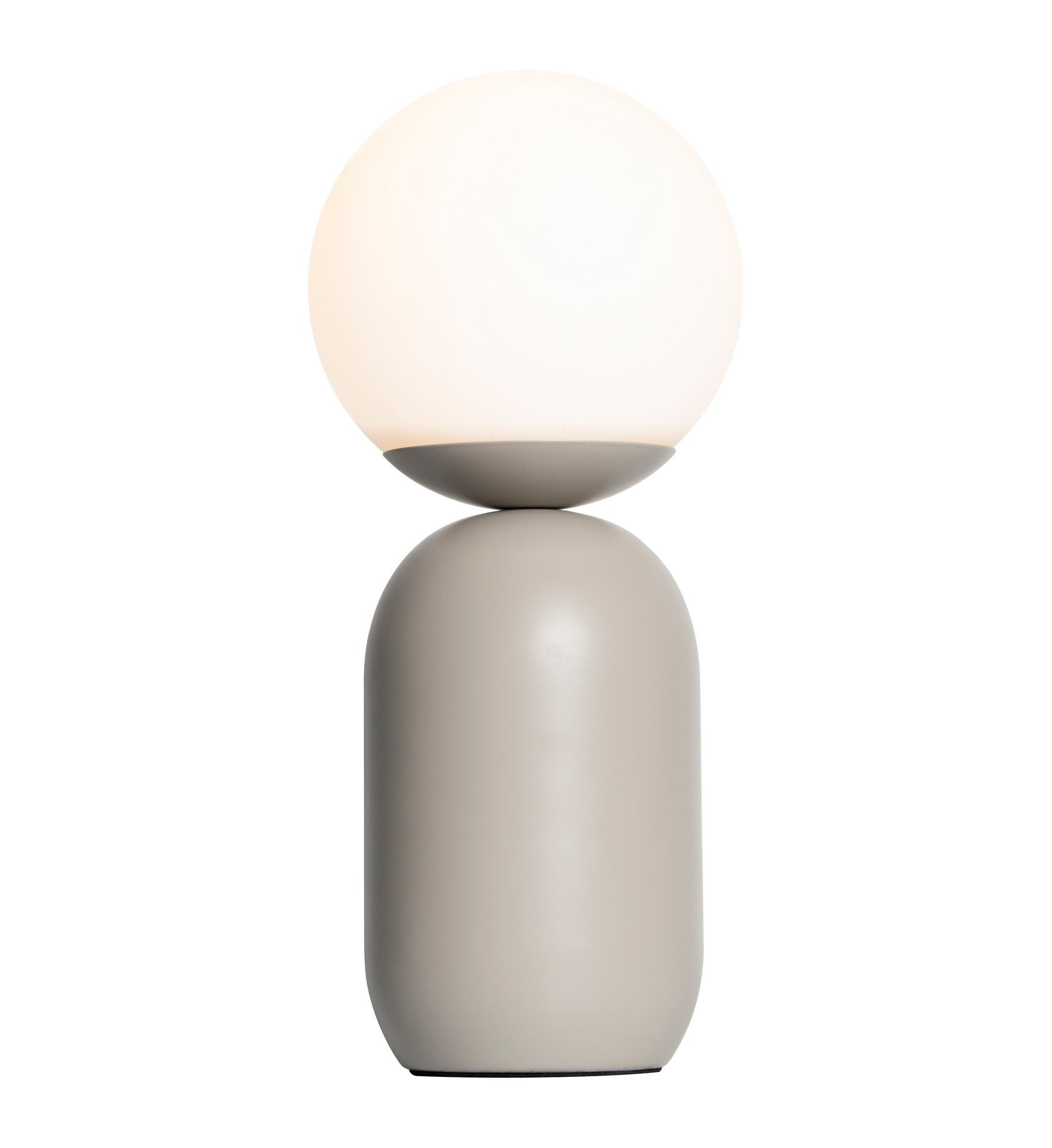 Notti Frosted Glass Globe Table Lamp