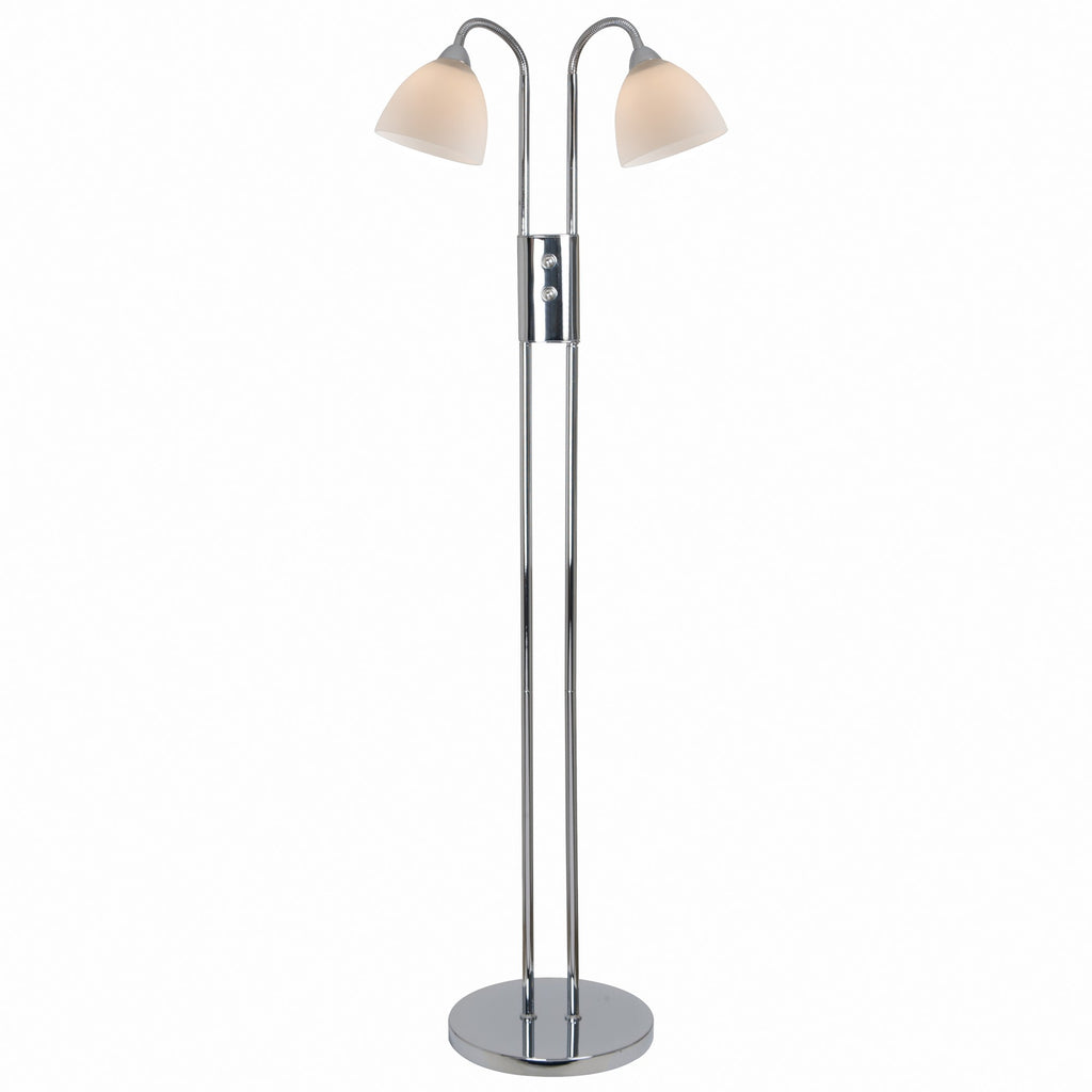 Ray Twin Floor Lamp with Dimmer