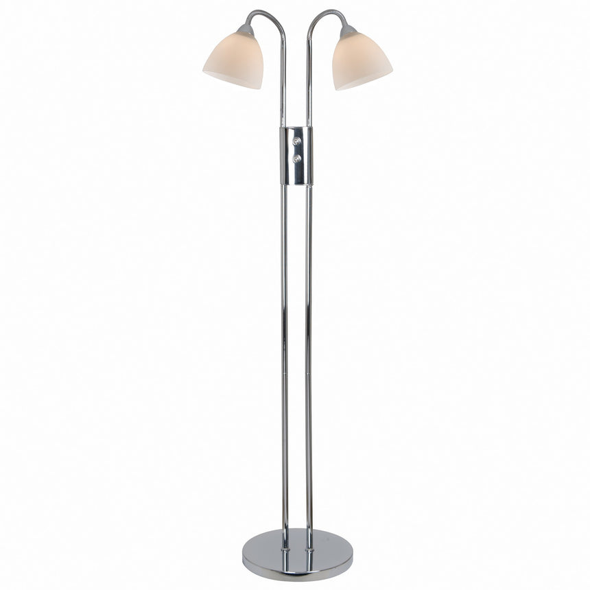 Ray Twin Floor Lamp with Dimmer