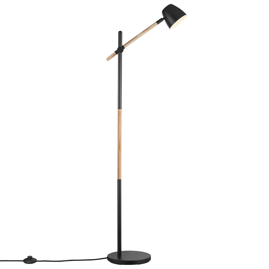 Theo Floor Lamp Black