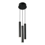 Vico 3 Light Pendant, Black