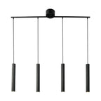 Vico 4 Light Island Pendant, Black