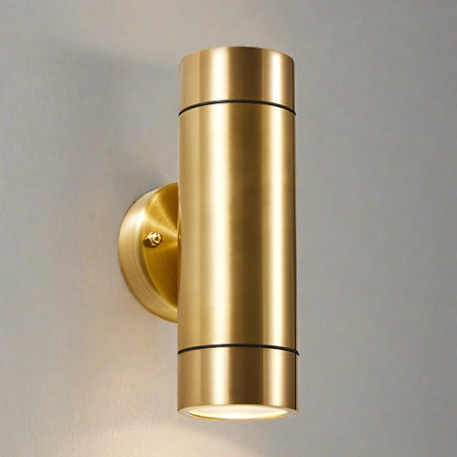 Brac Up & Down Solid Brass Outdoor Wall Light