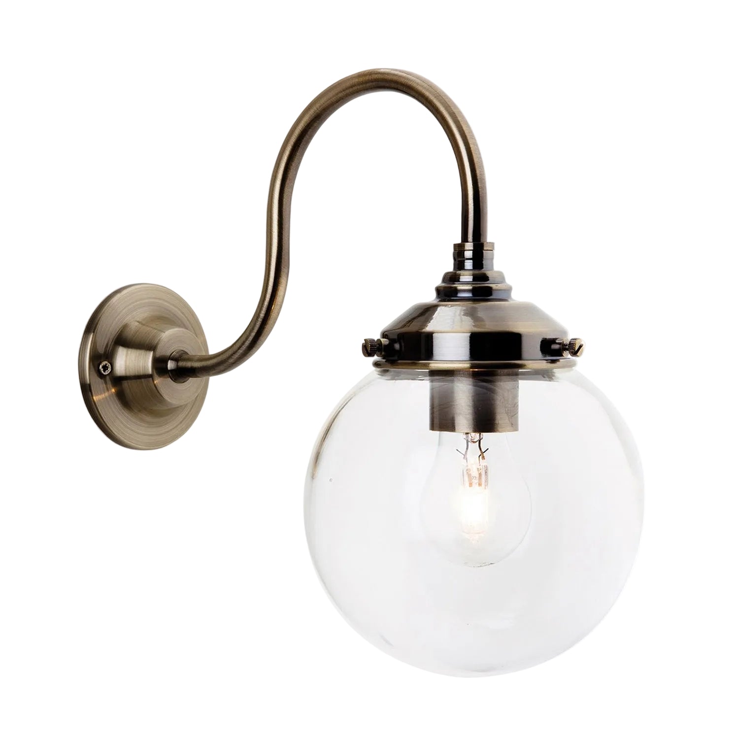 Booker Globe Wall Light