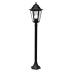 Cardiff Traditional Post Light, Black