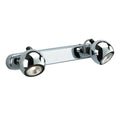 Polished Chrome Magnetic 2 Light Spotlight Bar
