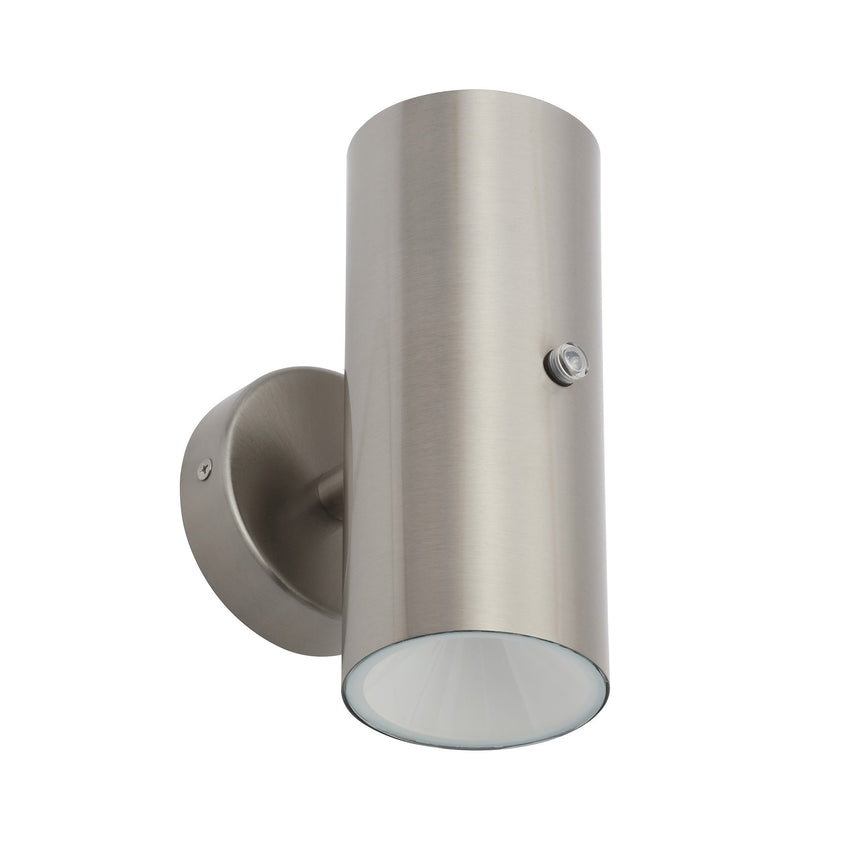 Cyril Outdoor Up & Down LED Wall Light with Photocell