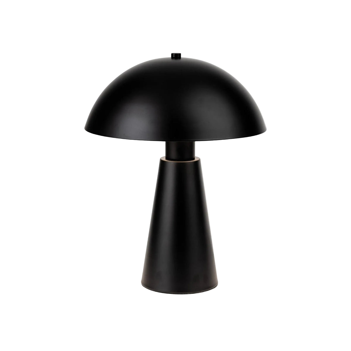 Halden Dome Table Lamp in satin black