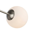 Heron 5 Pendant Light, Brushed Steel