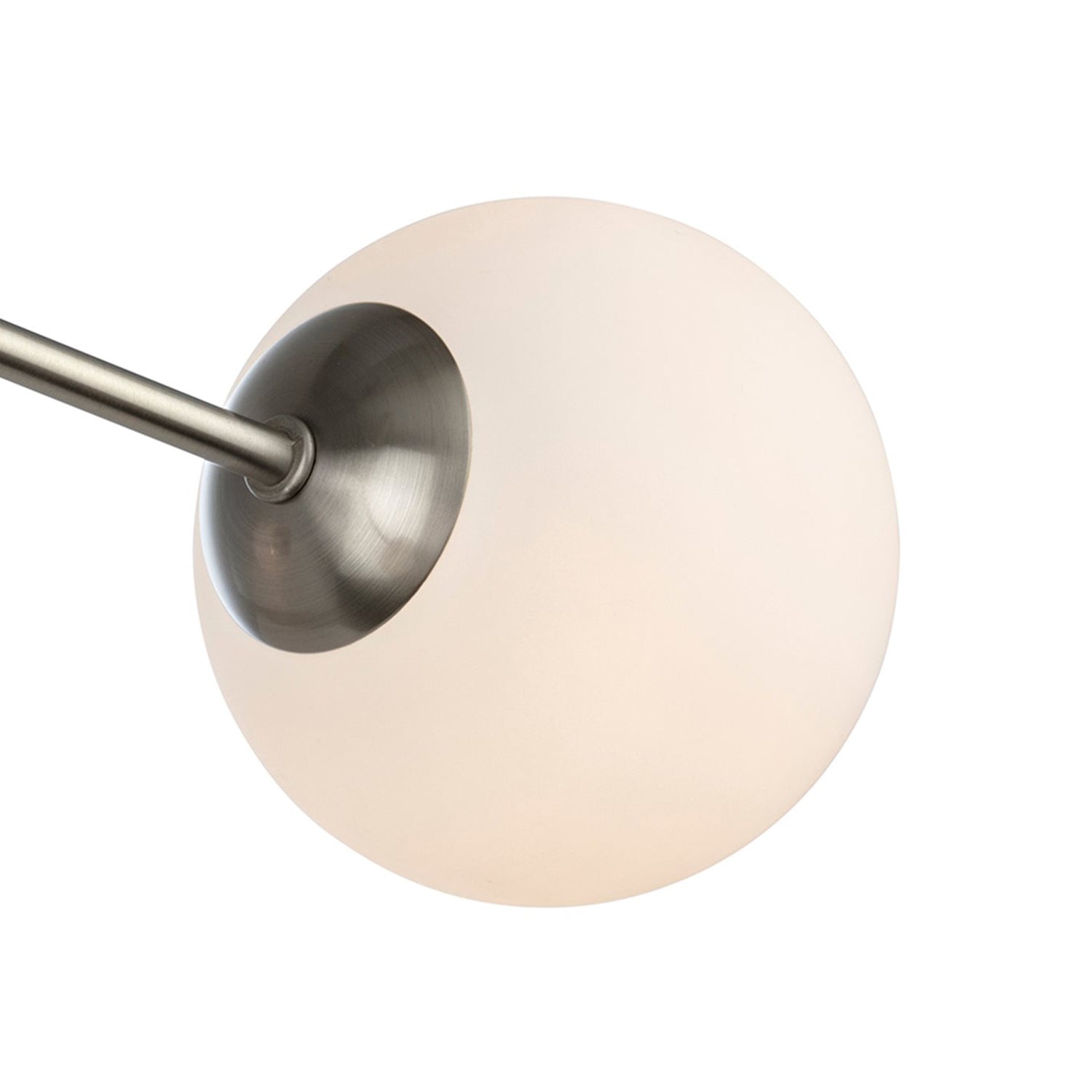 Heron 5 Pendant Light, Brushed Steel