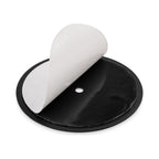 Kelby Magnetic Rechargeable LED Spotlight in black, shown from the rear on its magnetic wall plate