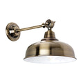 Kinney Wall Light, Antique Brass