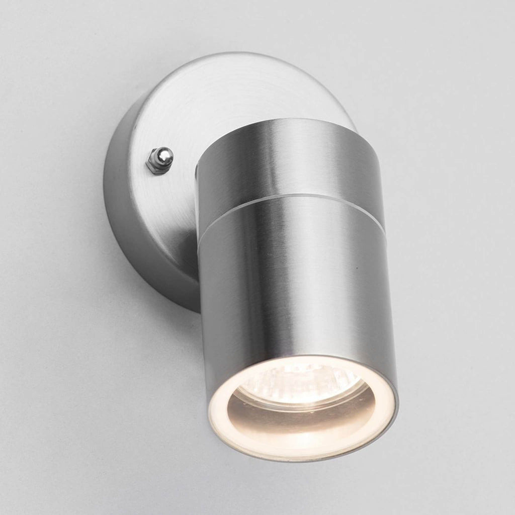 Lampsy Astor Wall Spotlight - Stainless Steel-Lampsy