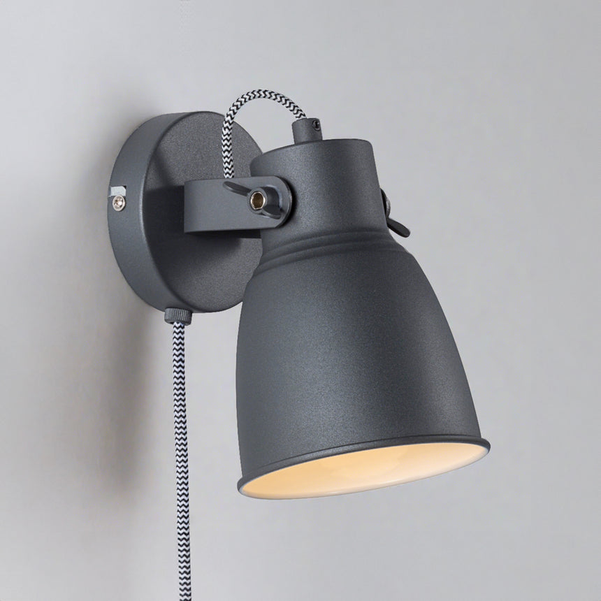 Adrian Wall Lamp, Anthracite