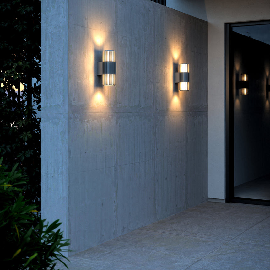 Aludra Double Outdoor Wall Light