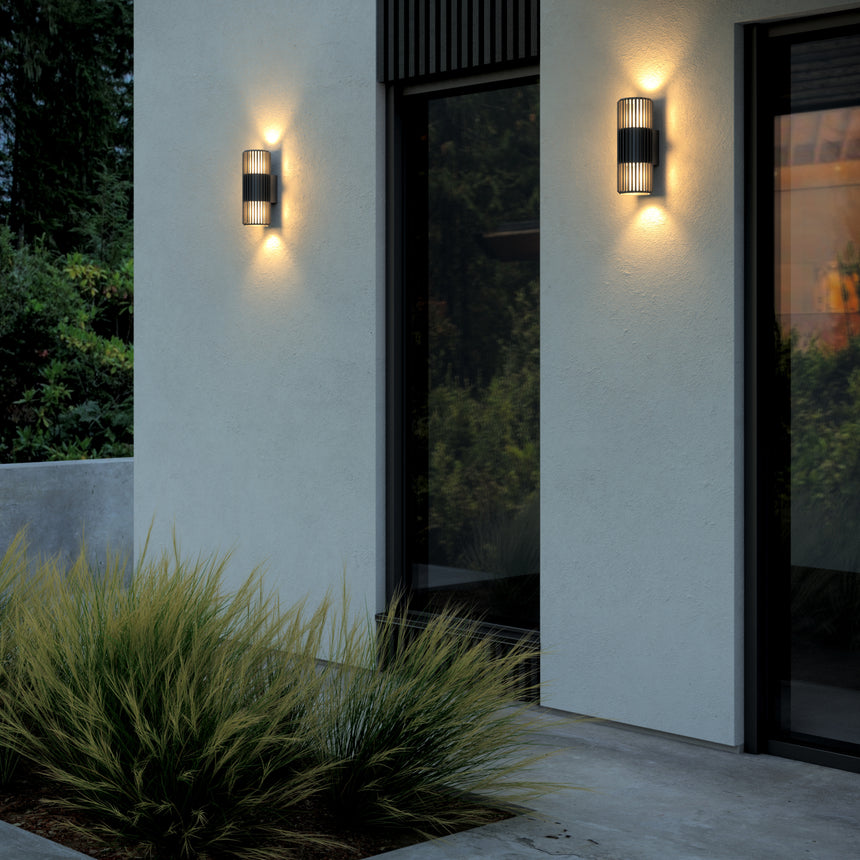 Aludra Double Outdoor Wall Light