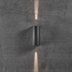 Asbol Up & Down Wall Light, Black