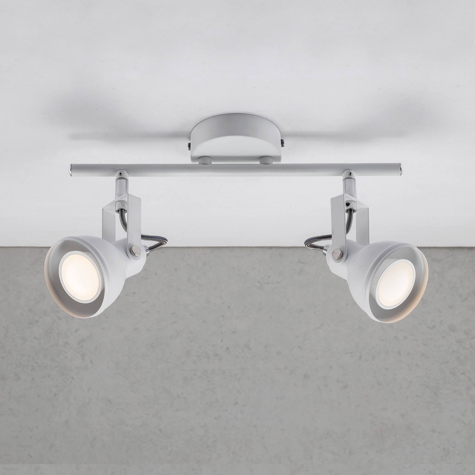 Nordlux Aslak 2 Spotlight Bar - White-Lampsy