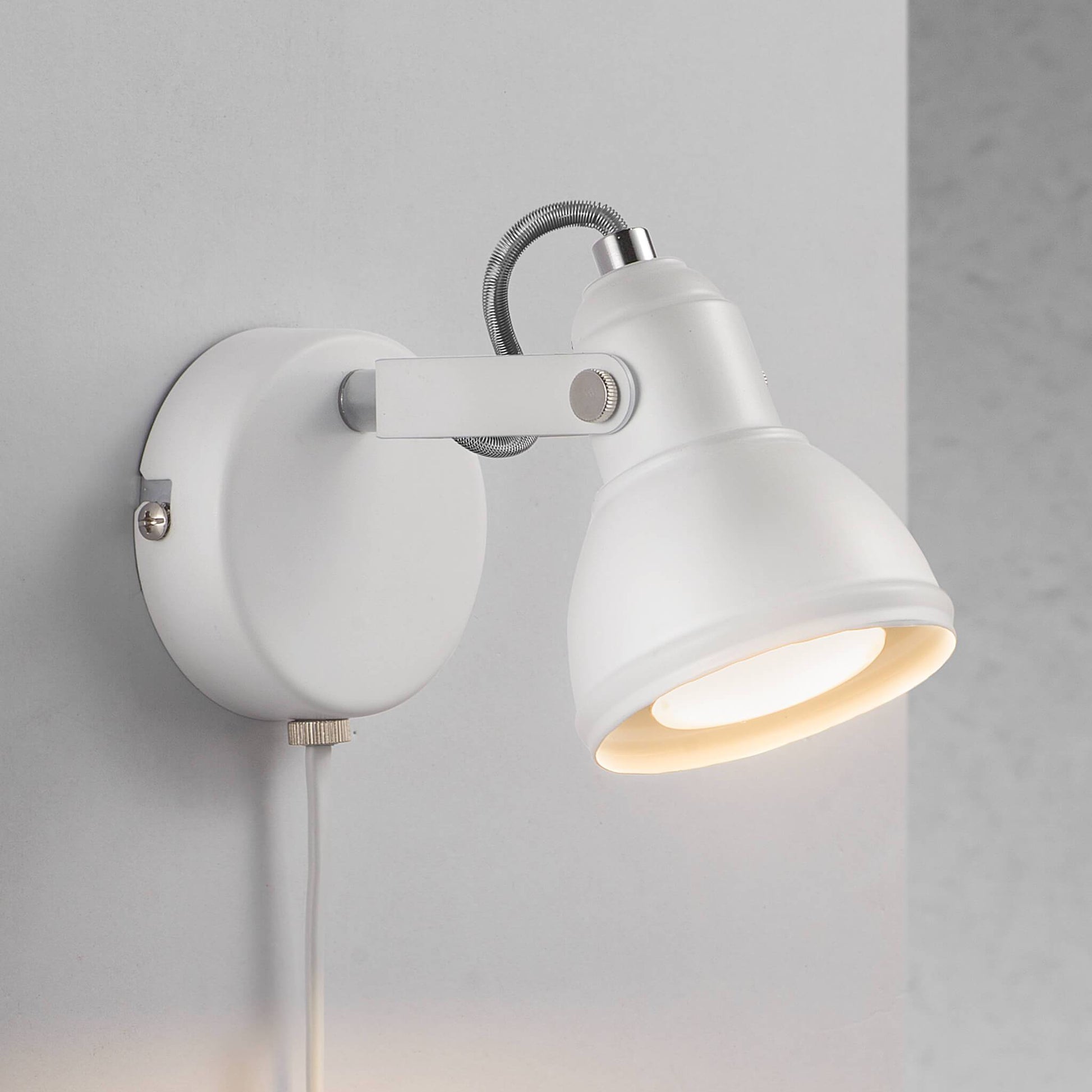 Nordlux Aslak Wall Lamp - White-Lampsy