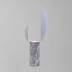 Cache Marble Table Lamp, Grey