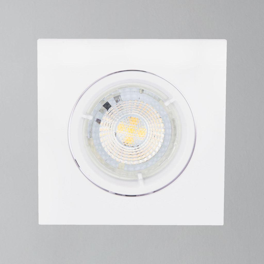 Carina Square Tiltable Downlights - 3 Pack