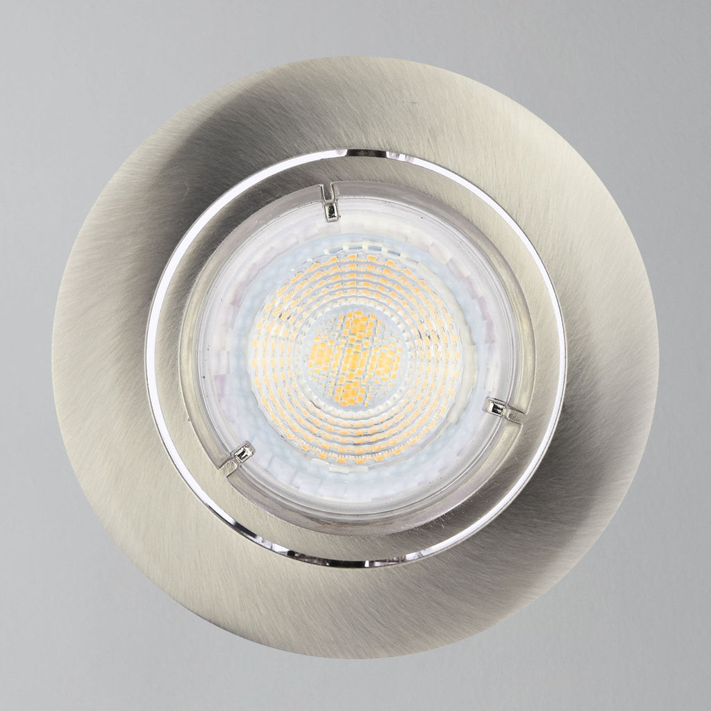 Carina Tiltable Downlights - 3 Pack, Nickel