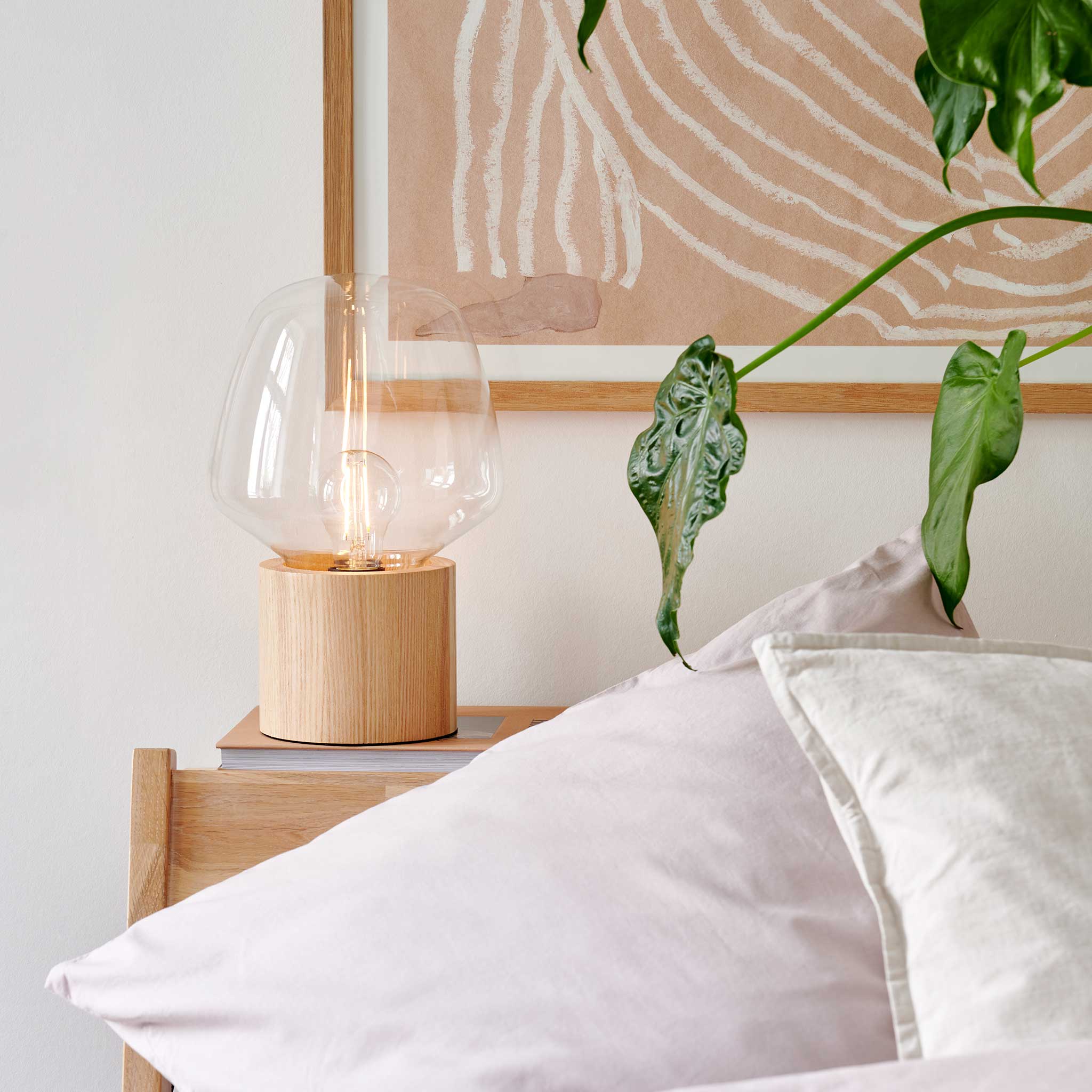 Christina Table Lamp, Wood