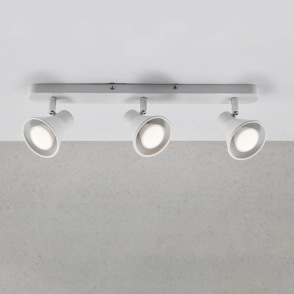 Nordlux Eik 3 Light Spotlight Bar - White-Lampsy
