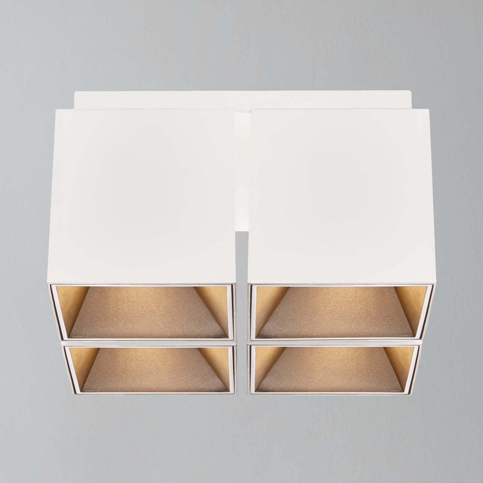 Ethan Square 4 Spot Surface Mount Downlight