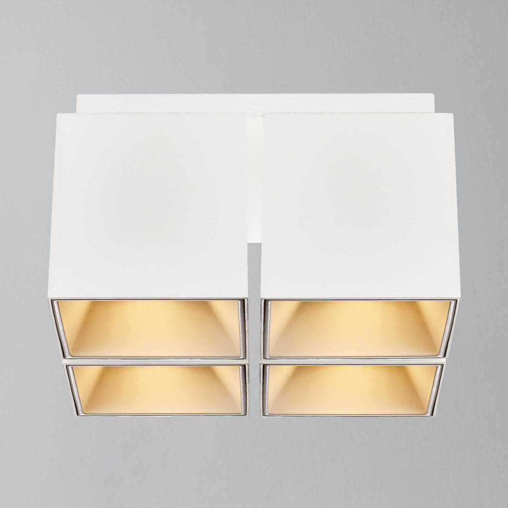 Ethan Square 4 Spot Surface Mount Downlight