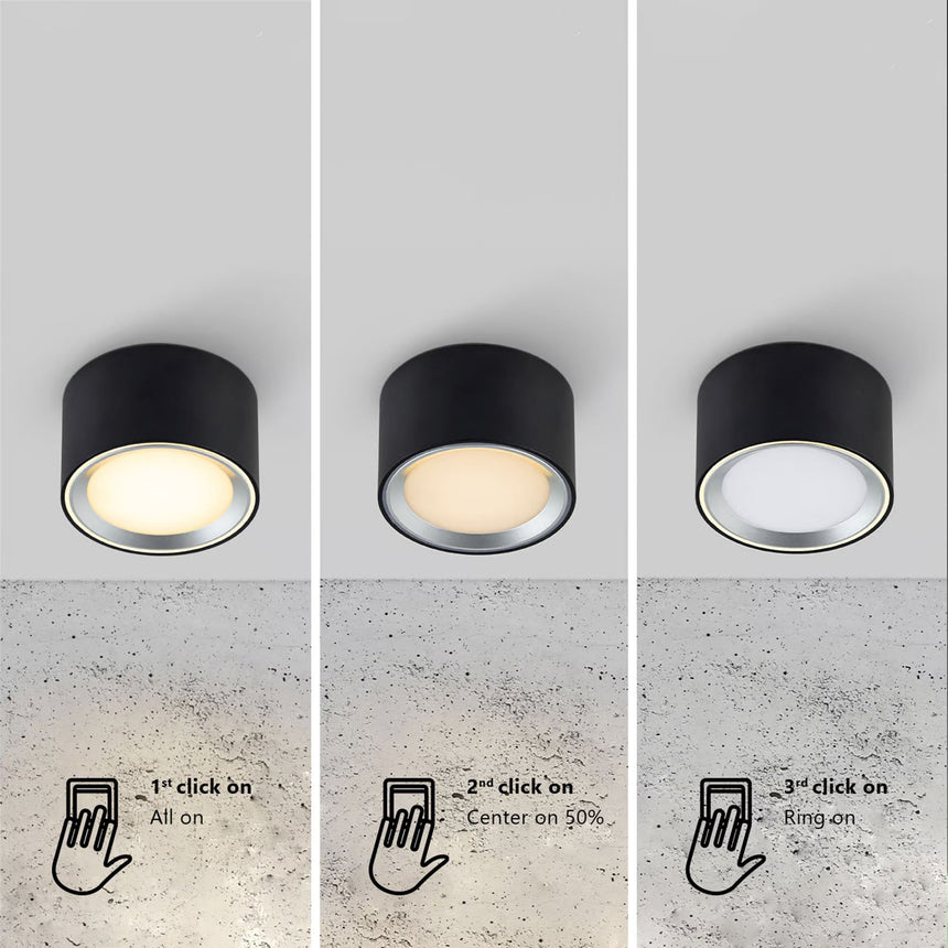 Fallon LED Surface Downlight with 3-Step MoodMaker